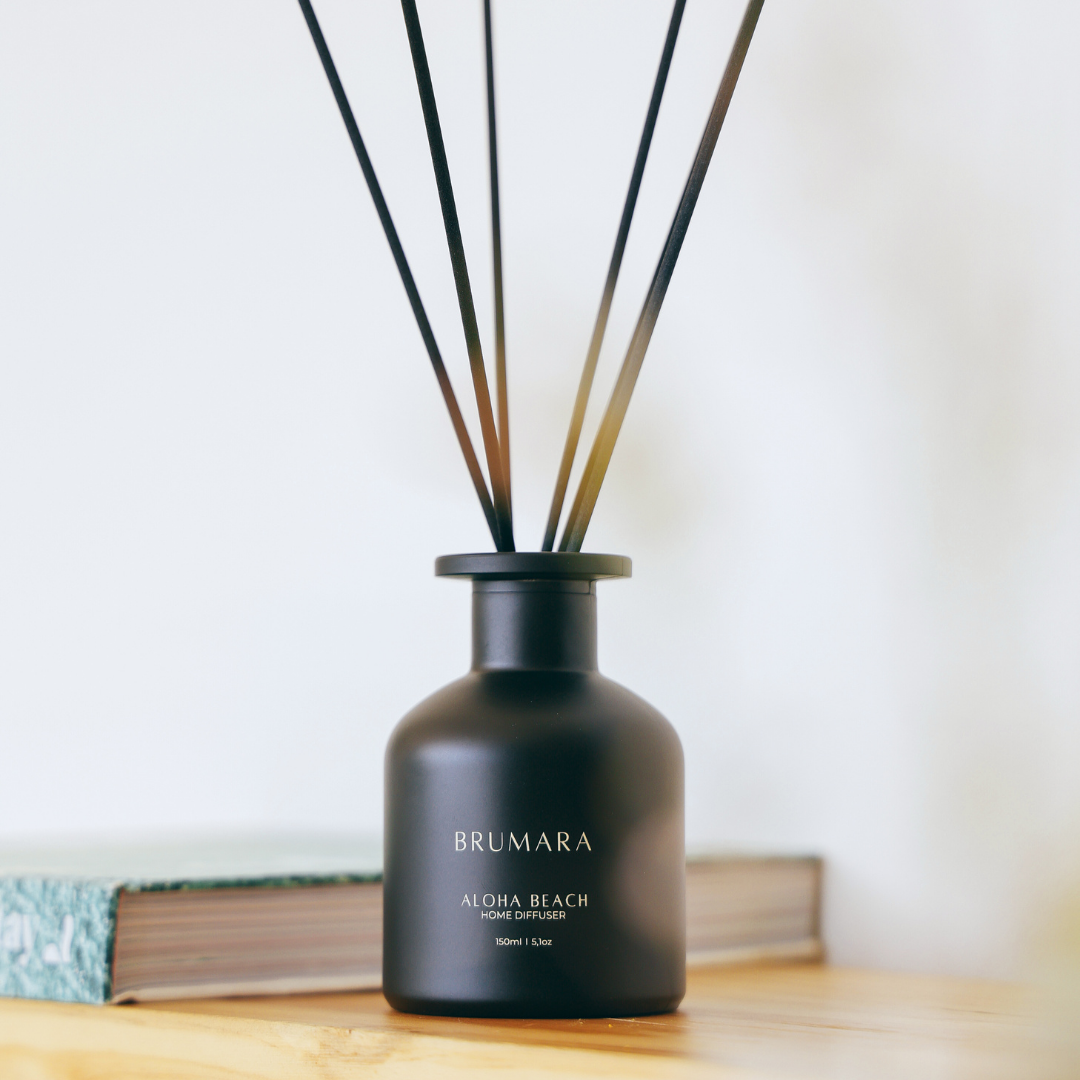 DIFUSOR VARITAS 150 ML ALOHA BEACH NEGRO