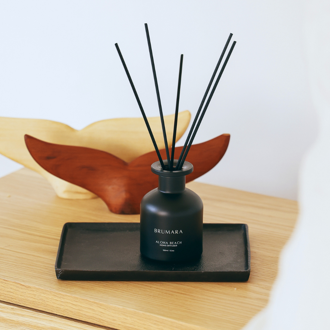 DIFUSOR VARITAS 150 ML ALOHA BEACH NEGRO