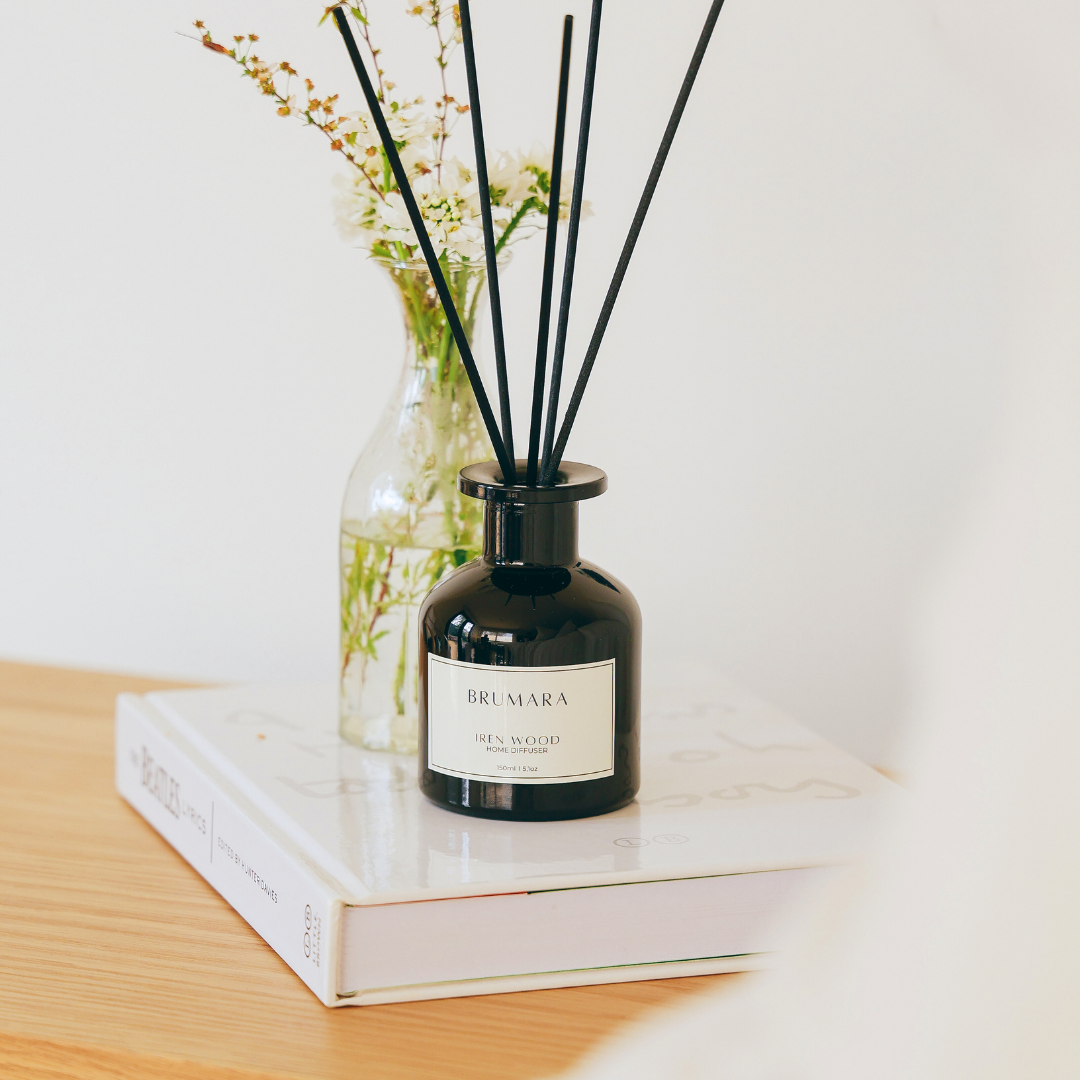 DIFUSOR VARITAS 150 ML IREN WOOD NEGRO
