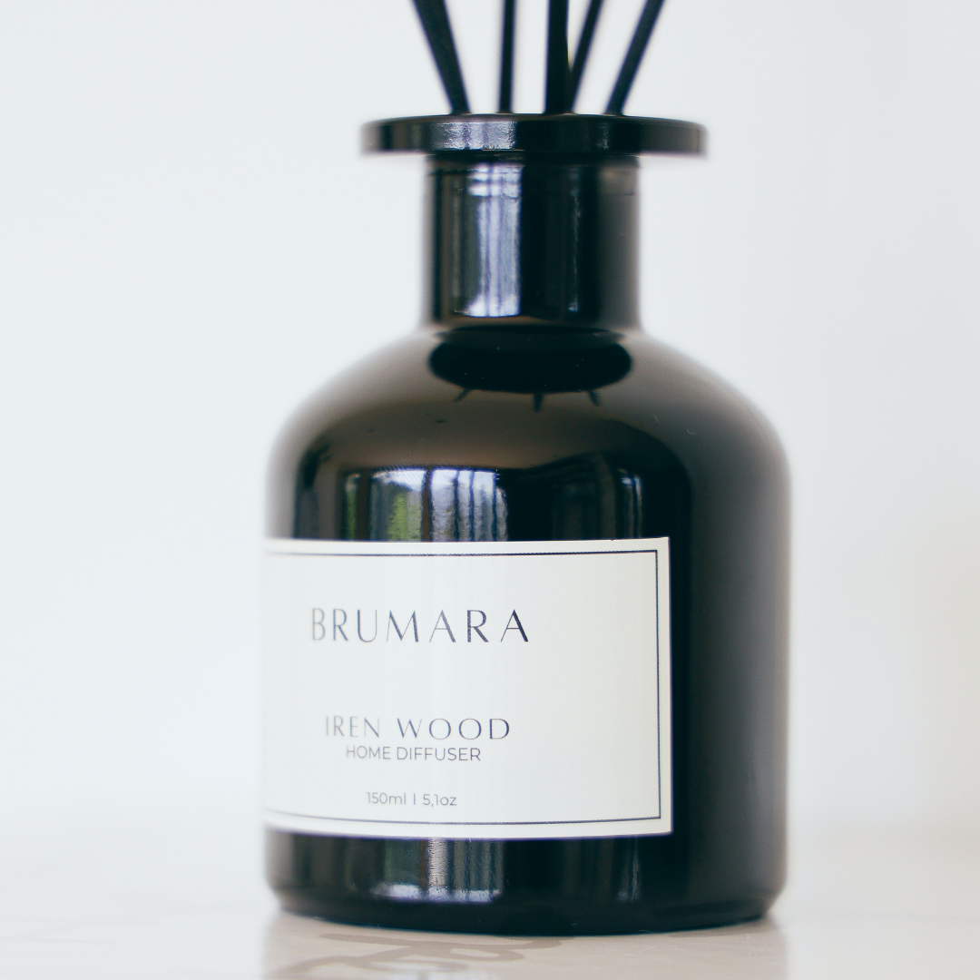 DIFUSOR VARITAS 150 ML IREN WOOD NEGRO