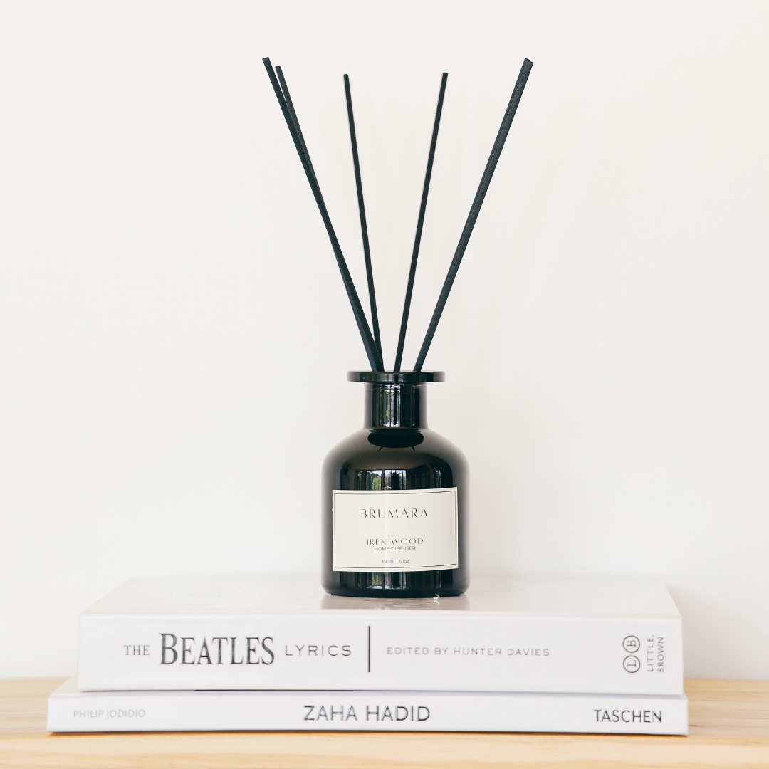 DIFUSOR VARITAS 150 ML IREN WOOD NEGRO