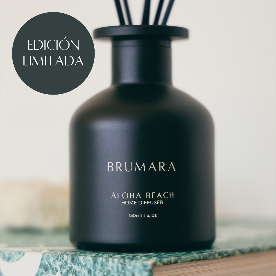 DIFUSOR VARITAS 150 ML ALOHA BEACH NEGRO