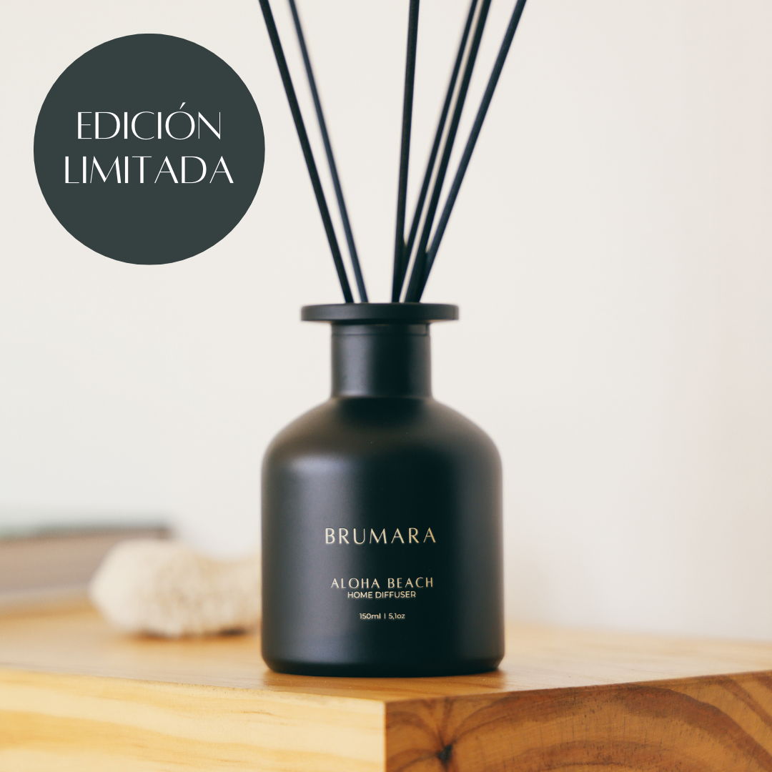 DIFUSOR VARITAS 150 ML ALOHA BEACH NEGRO